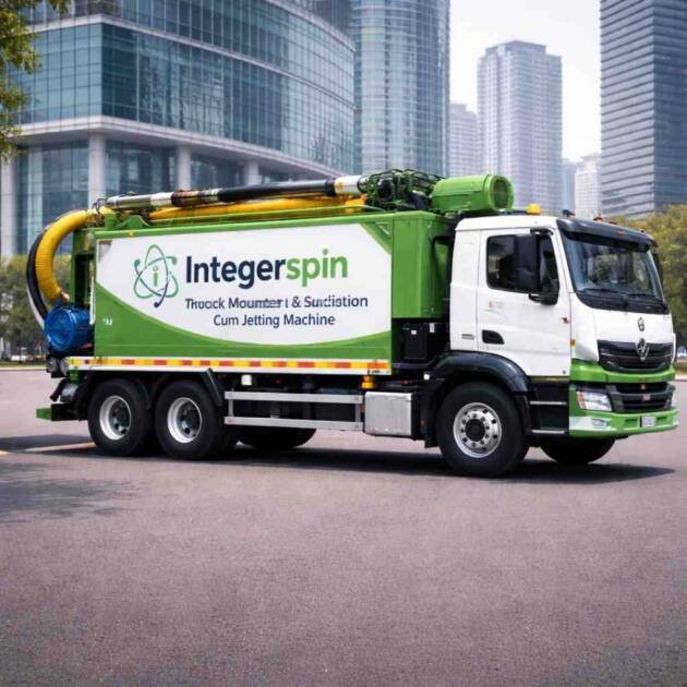 Truck Mounted Suction Cum Jetting Machine