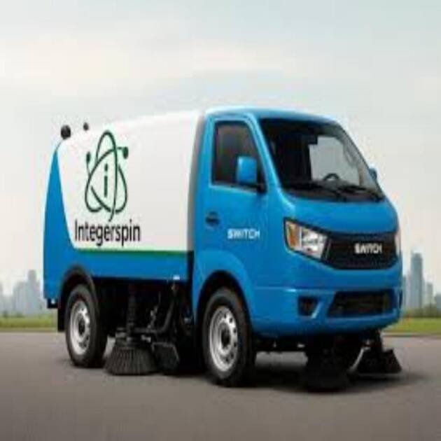 Truck Mounted Fully Electric Road Sweeper