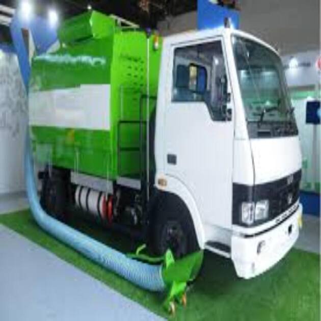 Dry and Wet Garbage Suction Machine