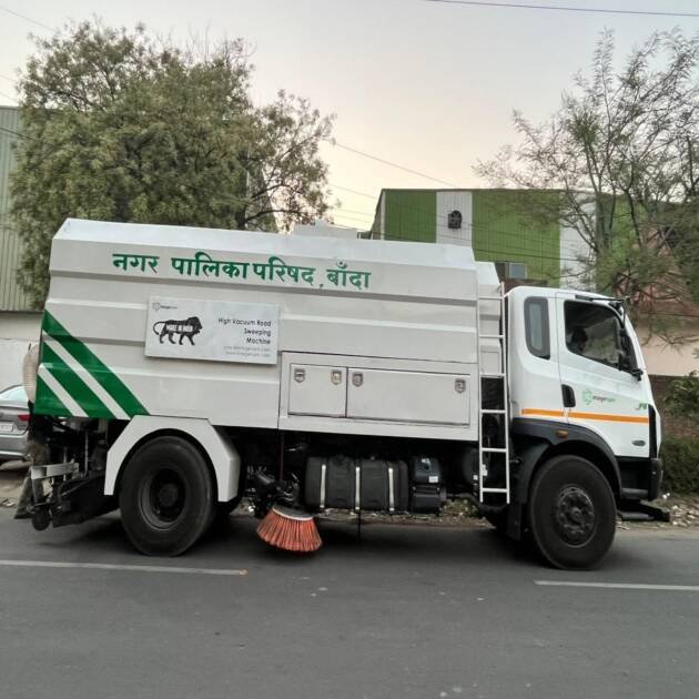 Truck Mounted Road Sweeper
